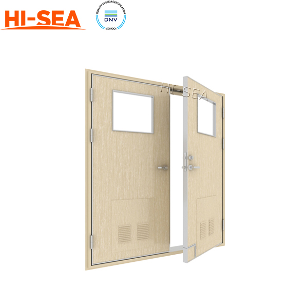 Class B-15 Double-leaf Fireproof Door